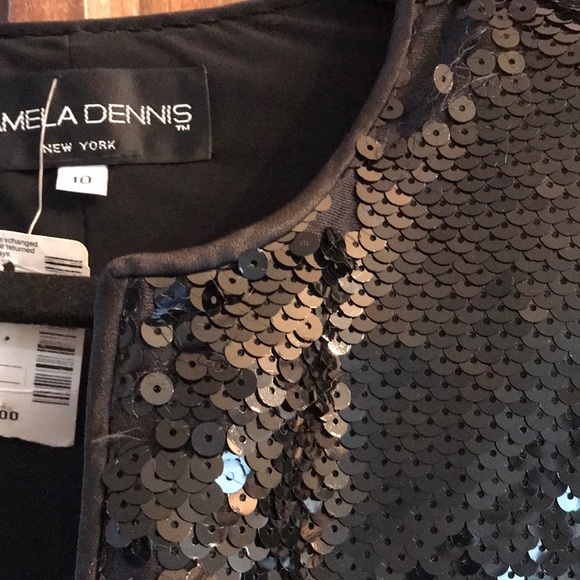 GORGEOUS🌸 Vintage Pamela Dennis Sequined Suit - Picture 15 of 17